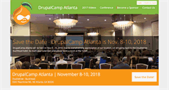 Desktop Screenshot of drupalcampatlanta.com